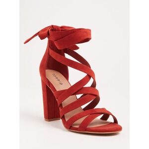 Worn once Torrid Strappy Wrap Tapered Heel size 9W